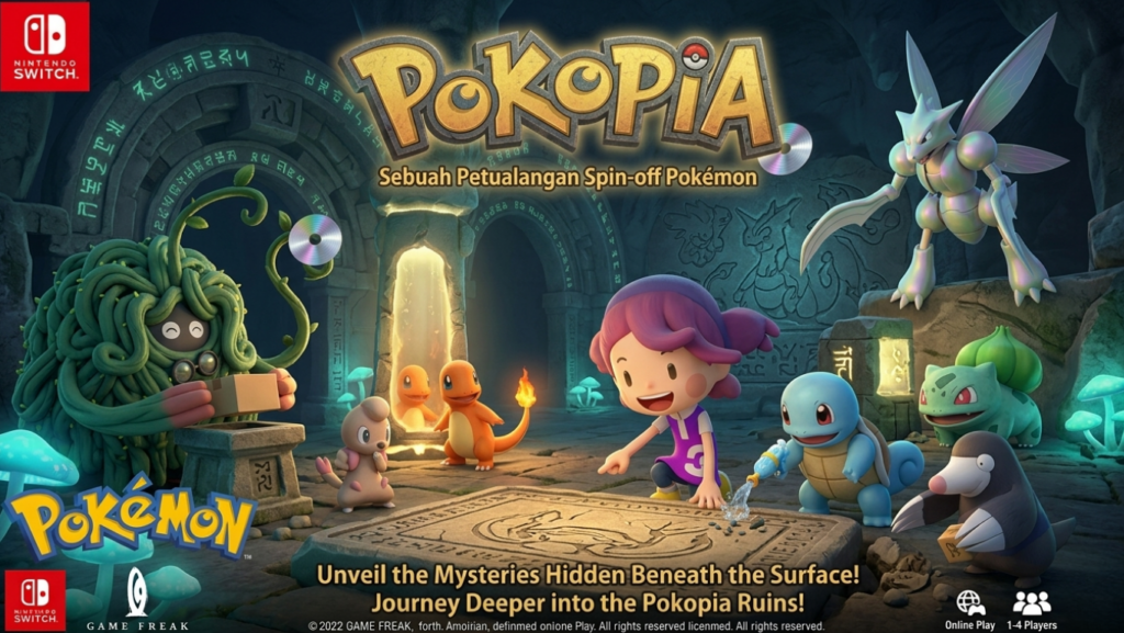 Pokopia Jadi Game Spin-off Pokémon Terlaris Sepanjang Masa