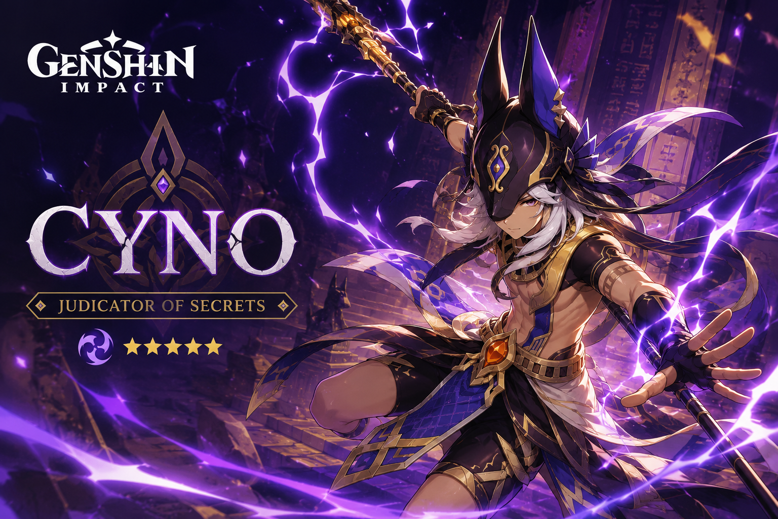 Build Cyno Genshin Impact Terbaik, Rekomendasi Weapon, Artifact